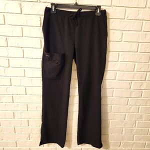 Womens Jockey Black Scrub Pants S